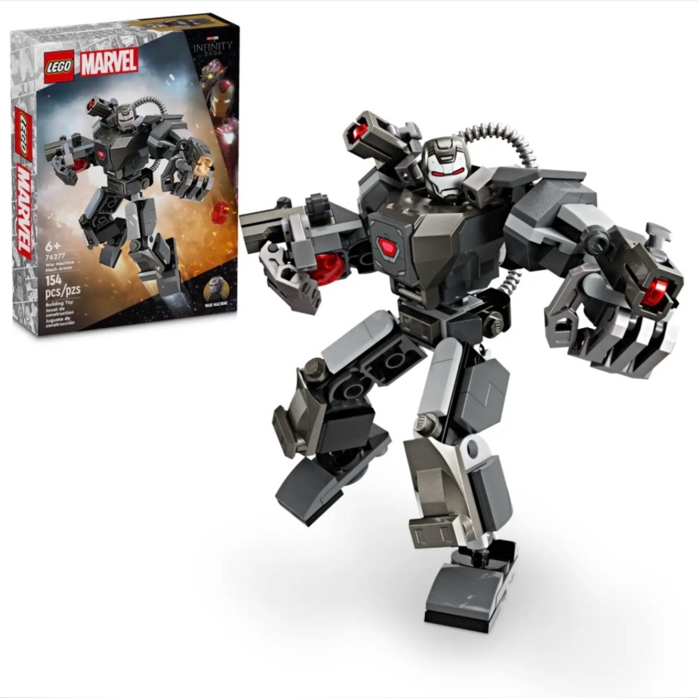 New LEGO Marvel 76277 War Machine Mech Armor Factory Sealed New in Box